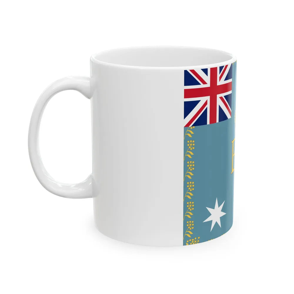 Queens Colour for Royal Australian Air Force (Australia) White Coffee Mug - Go Mug Yourself