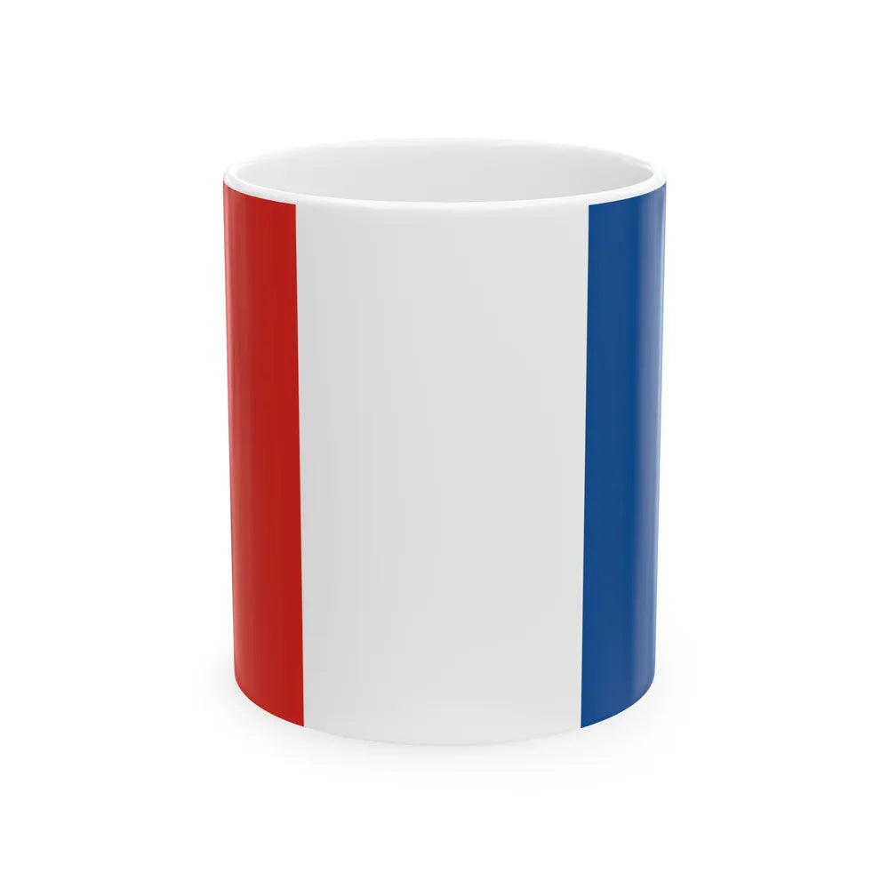 Querflagge Heilbronn (Germany) White Coffee Mug 11oz - Go Mug Yourself