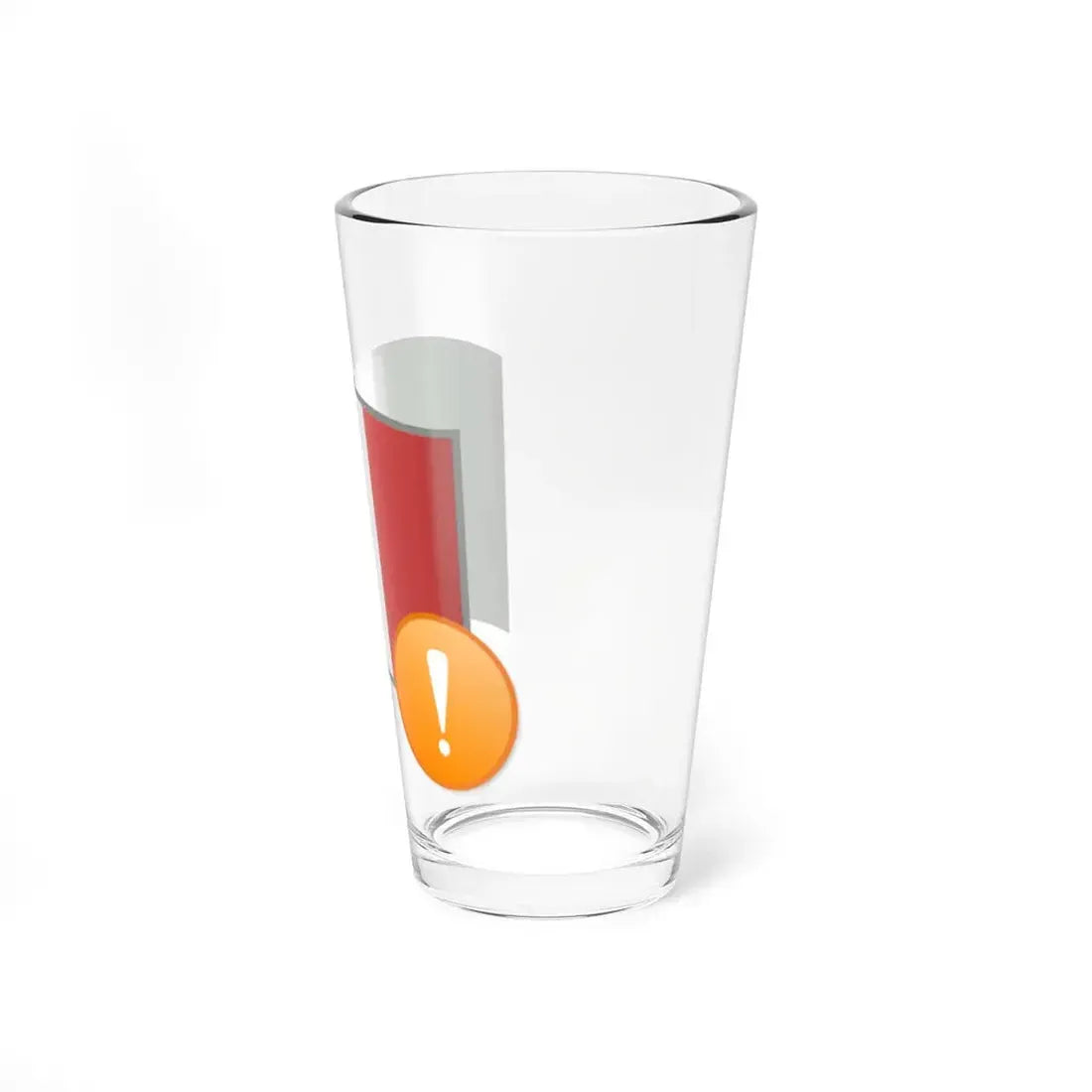 Question mark italian (Italy) Pint Glass 16oz - Go Mug Yourself