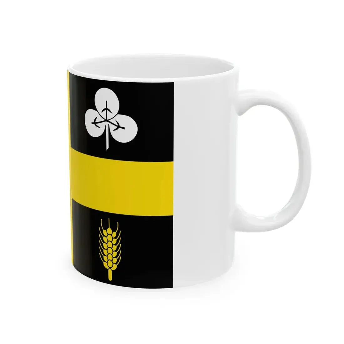 Raalte vlag (Netherlands) White Coffee Mug - Go Mug Yourself