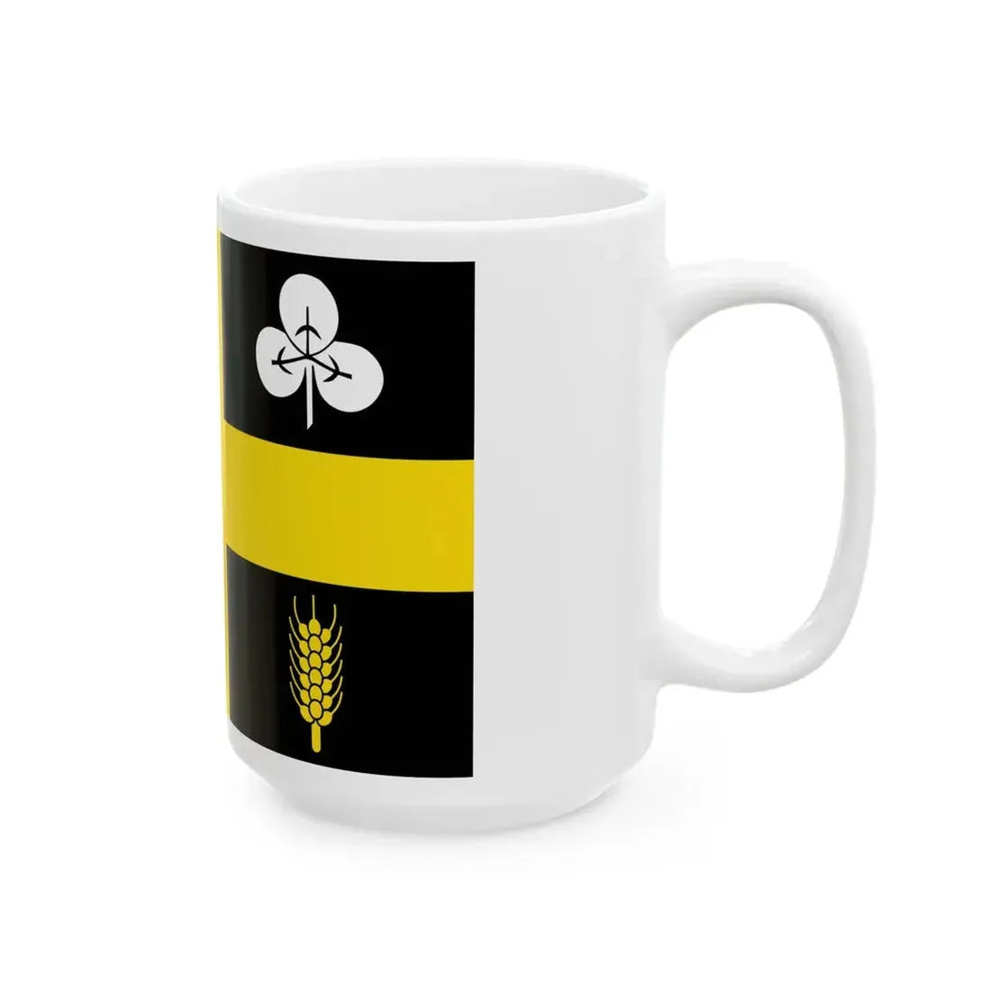 Raalte vlag (Netherlands) White Coffee Mug - Go Mug Yourself