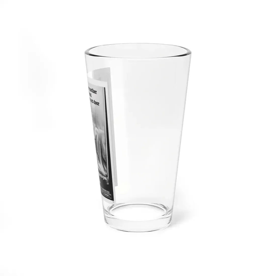 RABID 1977 Movie Poster - Pint Glass 16oz - Go Mug Yourself