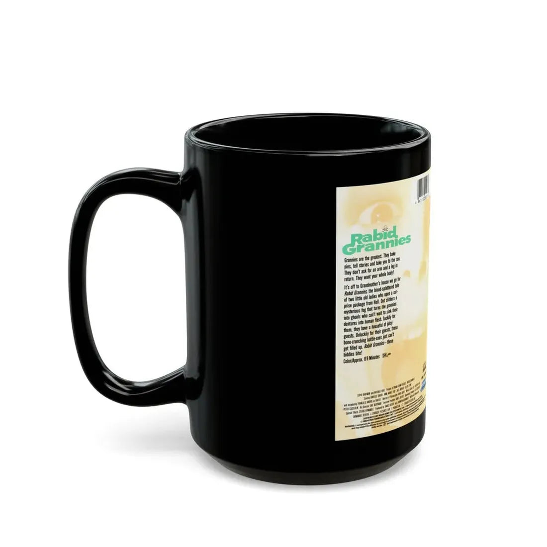 RABID GRANNIES GRADE A TROMA (VHS COVER) - Black Coffee Mug - Go Mug Yourself