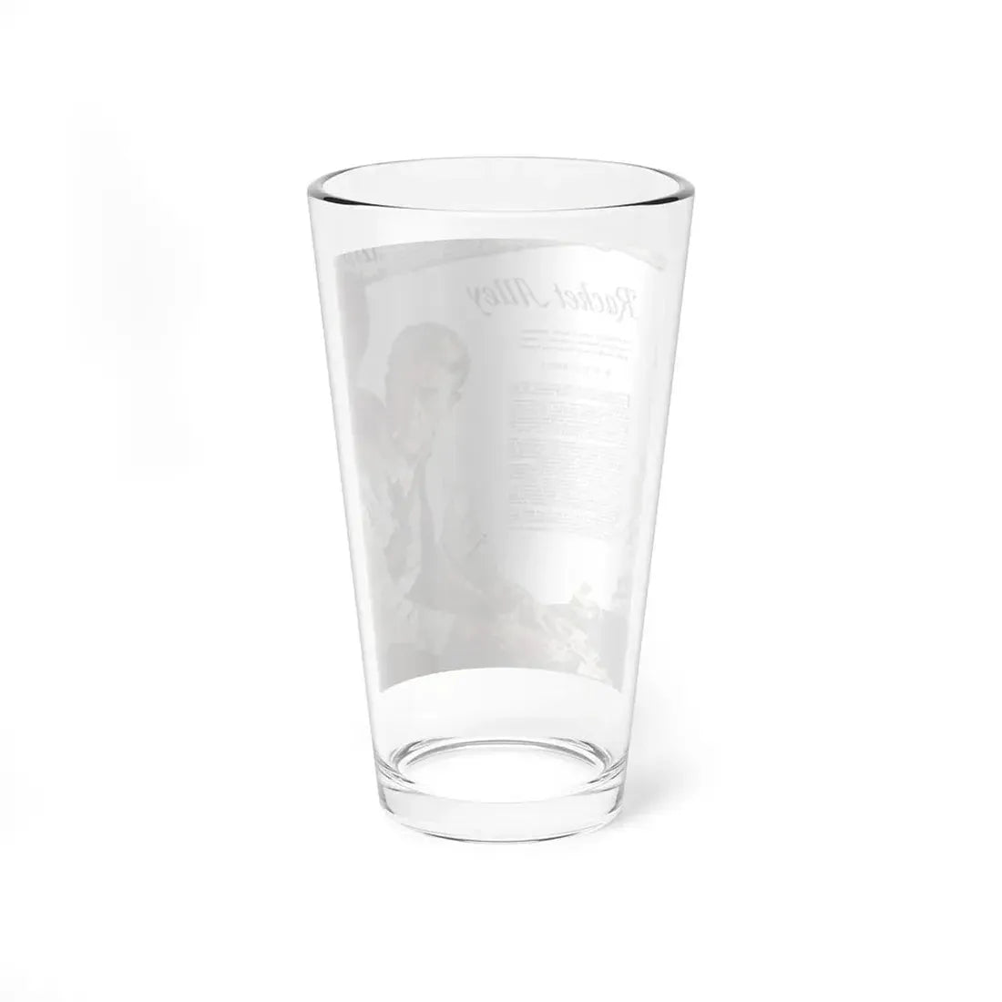 Racket Alley (Magazine Illustration) Pint Glass 16oz - Go Mug Yourself