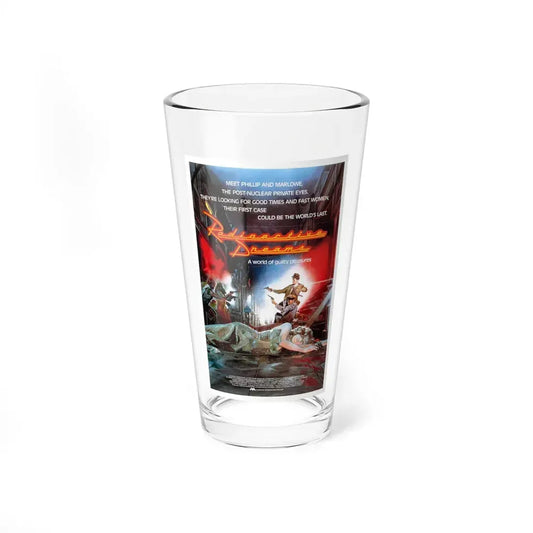 RADIOACTIVE DREAMS (3) 1984 Movie Poster - Pint Glass 16oz 16oz - Go Mug Yourself