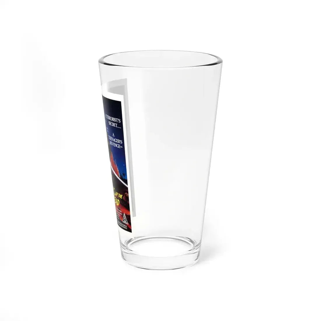 RAIDERS OF THE LIVING DEAD 1986 Movie Poster - Pint Glass 16oz - Go Mug Yourself