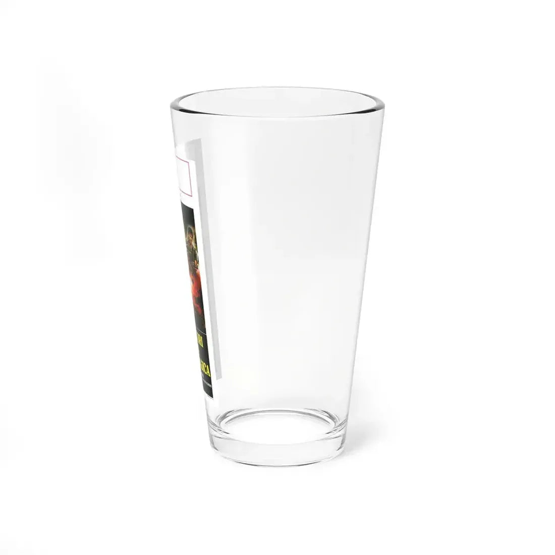 RAIDERS OF THE MAGIC IVORY (ITALIAN) 1988 Movie Poster - Pint Glass 16oz - Go Mug Yourself