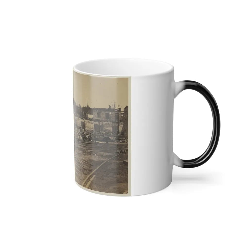 Railroad Yard Ruins, Richmond, Va. (U.S. Civil War) Color Changing Coffee Mug 11oz-Go Mug Yourself