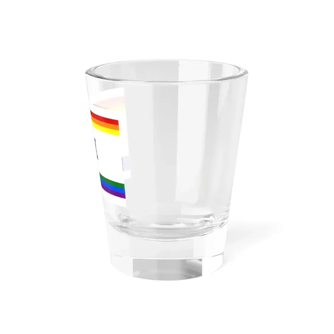 Rainbow Israel (Israel) Shot Glass 1.5oz - Go Mug Yourself