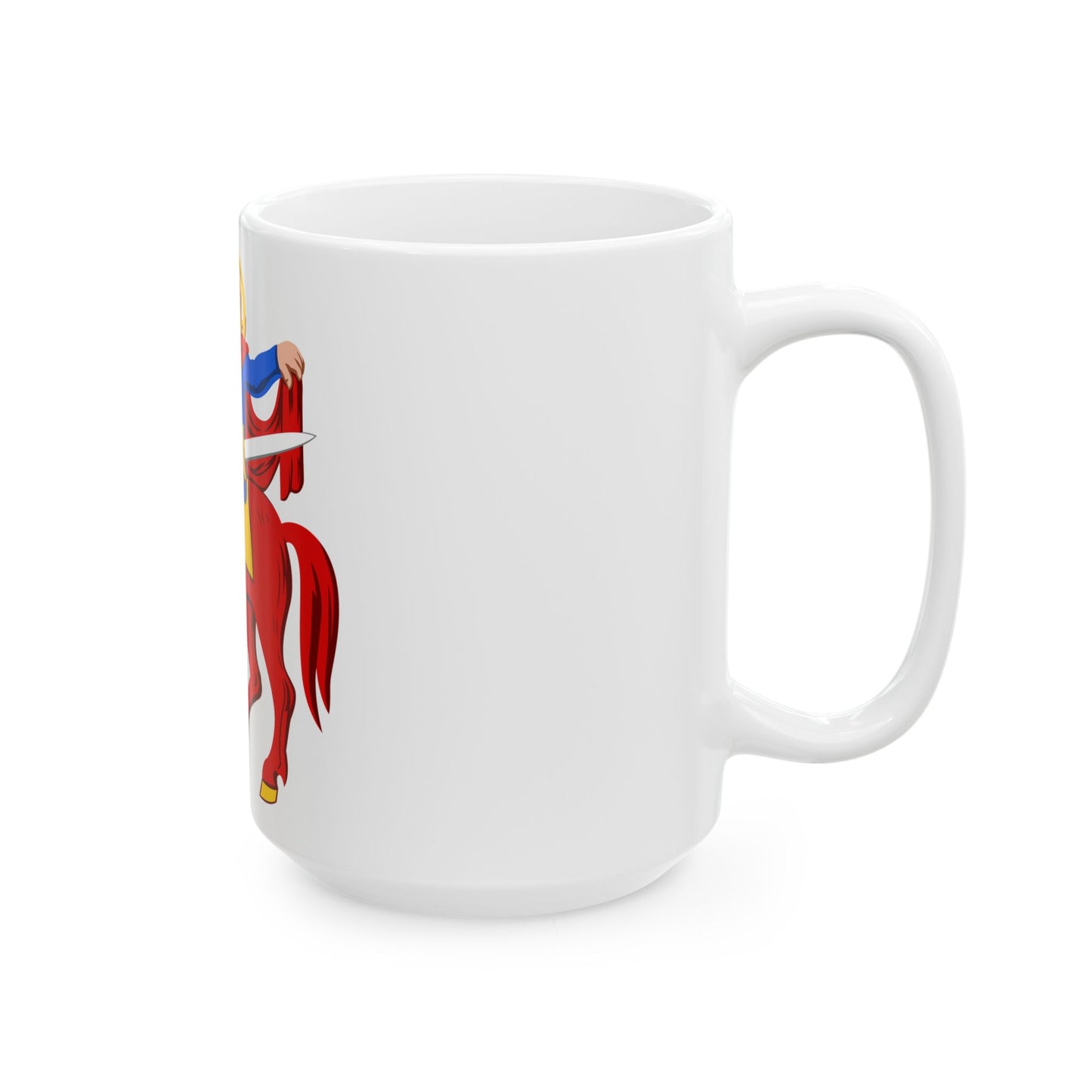 Raisio.lippu (Finland) White Coffee Mug-Go Mug Yourself