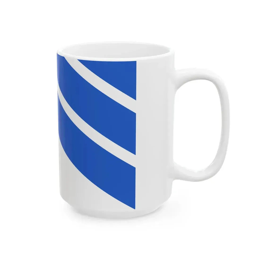 Rakvere valla lipp (Estonia) White Coffee Mug - Go Mug Yourself