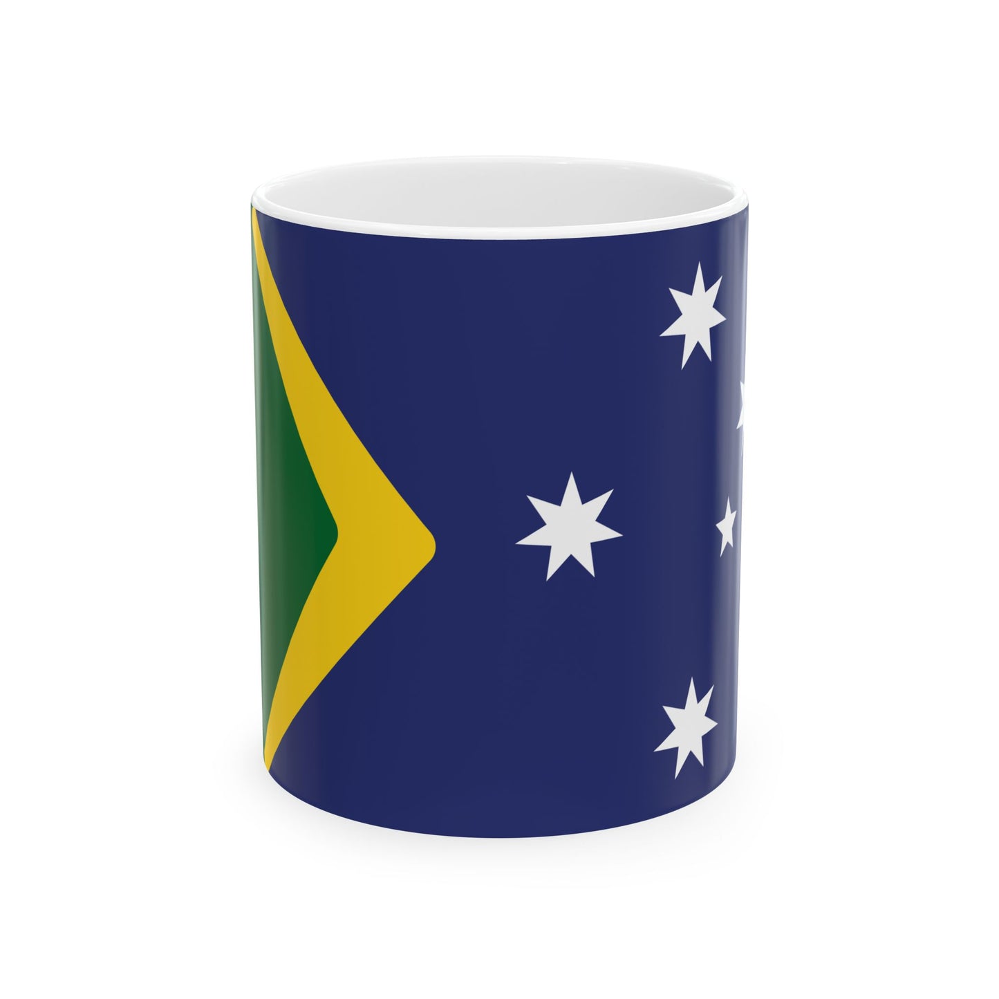 Ralph Kellys Proposal 2012 Australian Flag Proposal (Australia) White Coffee Mug-11oz-Go Mug Yourself