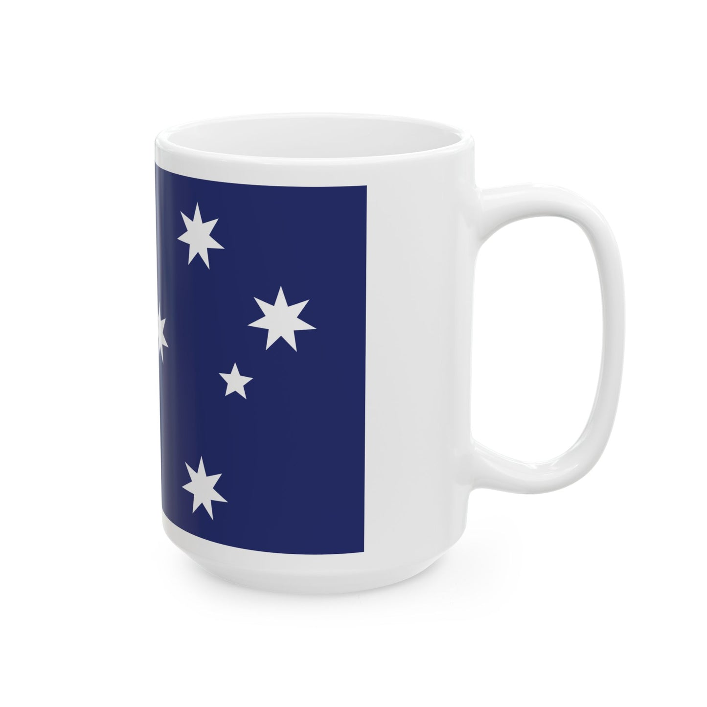 Ralph Kellys Proposal 2012 Australian Flag Proposal (Australia) White Coffee Mug-Go Mug Yourself
