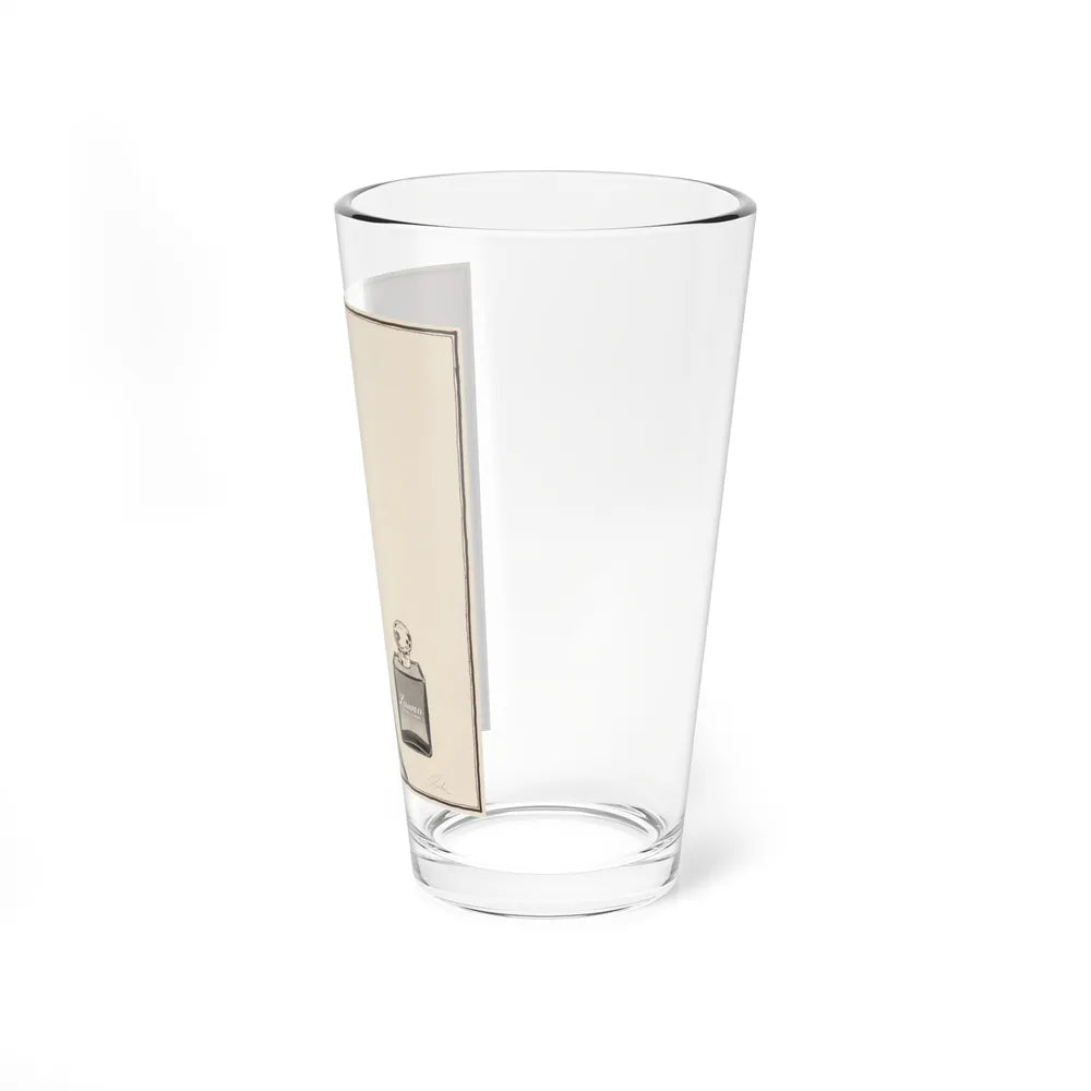 Ralph Lauren Perfume illustration (Magazine Illustration) Pint Glass 16oz-Go Mug Yourself