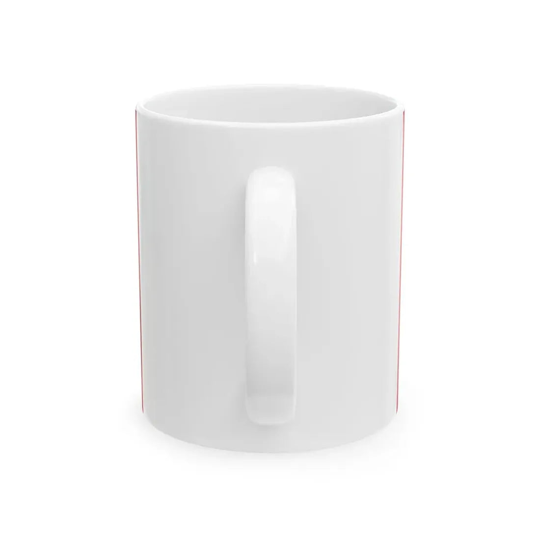 Rank flag of the Royal Moroccan Navy - Admiral ornamented crown (Morocco) White Coffee Mug - Go Mug Yourself