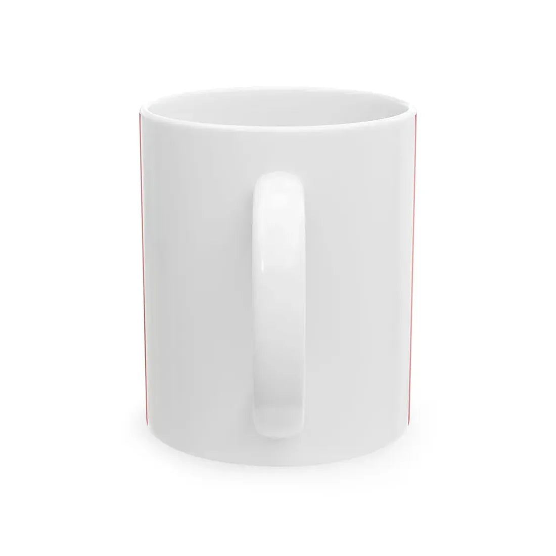 Rank flag of the Royal Moroccan Navy - Inspector of the Navy ornamented crown (Morocco) White Coffee Mug - Go Mug Yourself