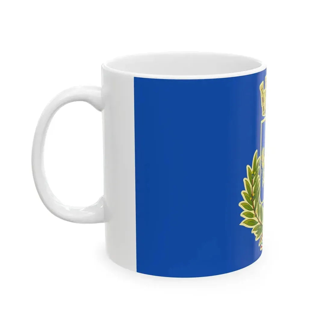 Rapallo-Bandiera-de facto (Italy) White Coffee Mug - Go Mug Yourself