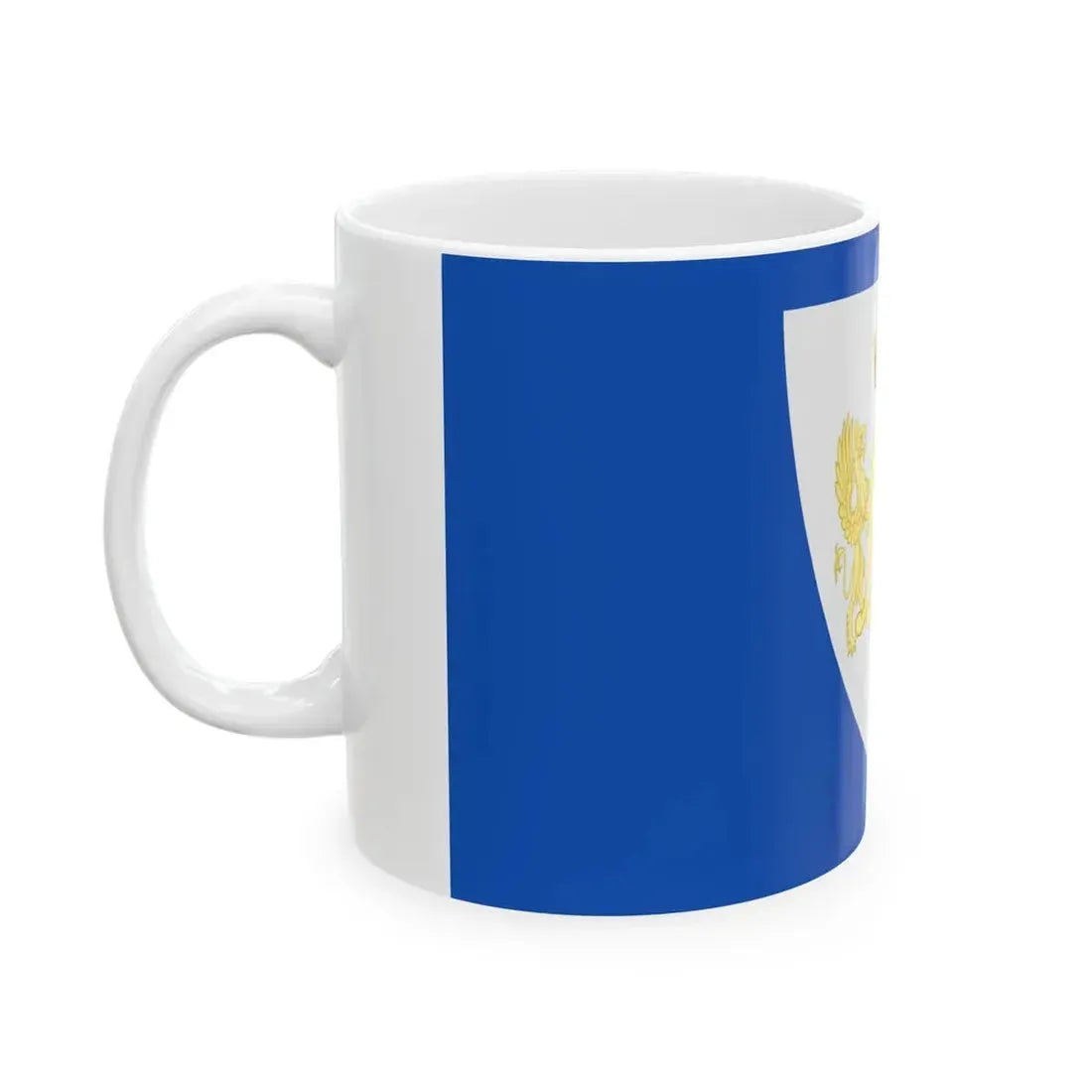 Rapallo-Bandiera-de iure (Italy) White Coffee Mug - Go Mug Yourself