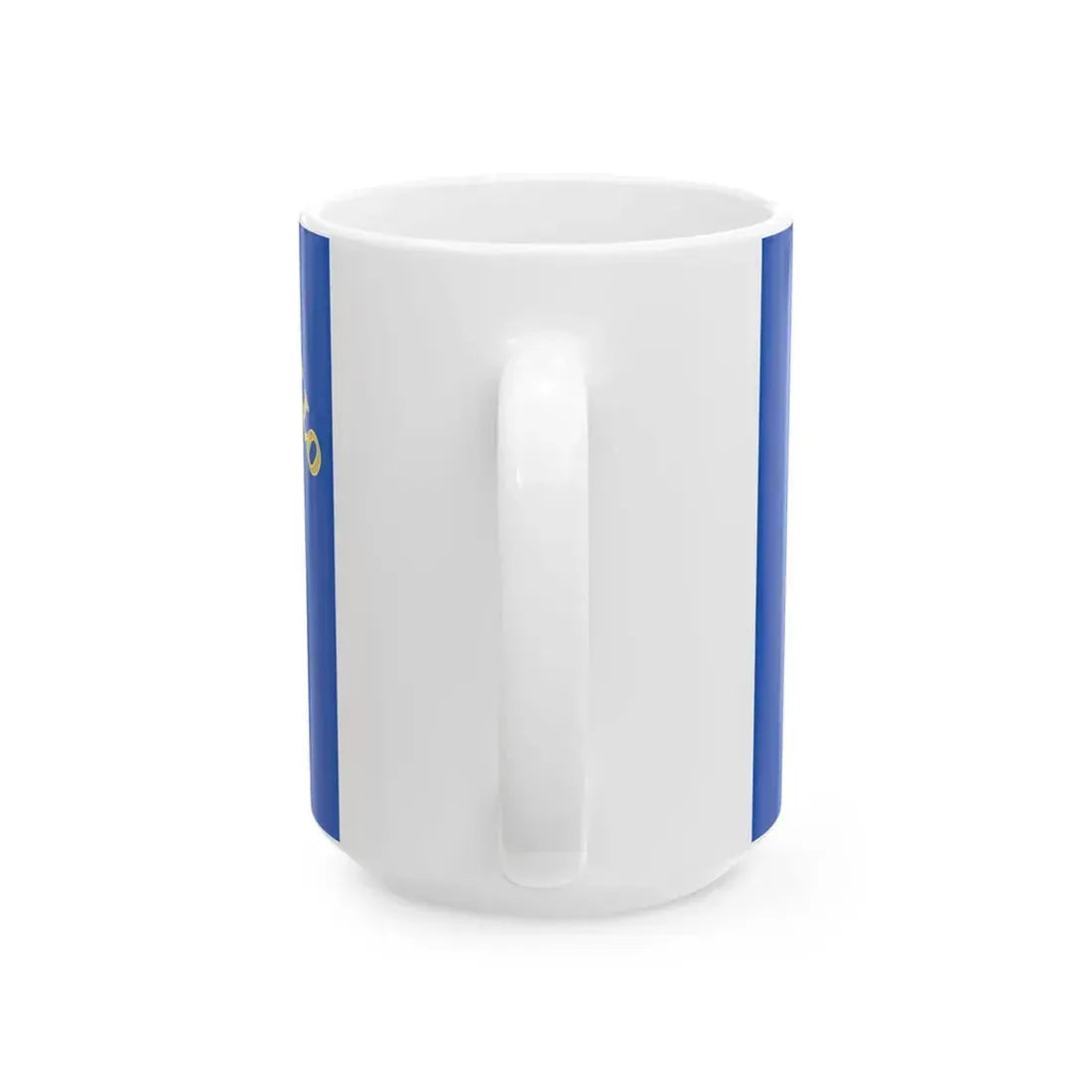 Rapallo-Bandiera-de iure (Italy) White Coffee Mug - Go Mug Yourself