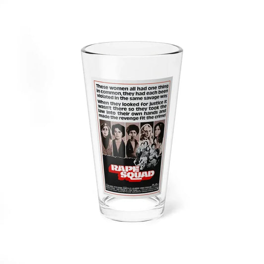 RAPE SQUAD 1974 Movie Poster - Pint Glass 16oz 16oz - Go Mug Yourself
