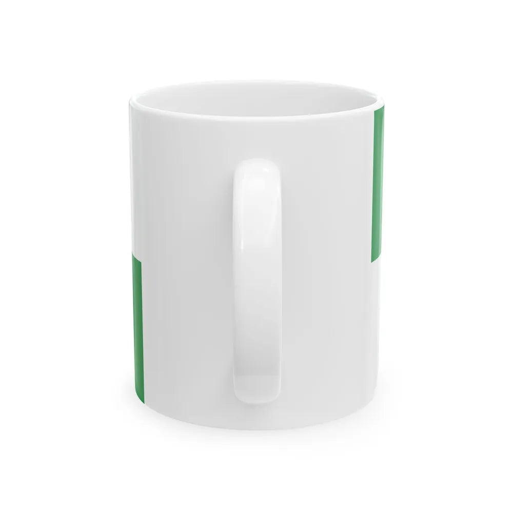 Rapla valla lipp 01 (Estonia) White Coffee Mug - Go Mug Yourself