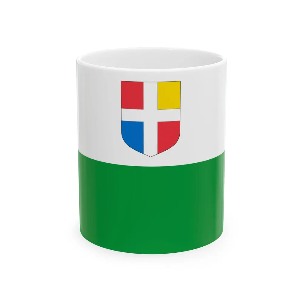 Raplamaa lipp (Estonia) White Coffee Mug 11oz - Go Mug Yourself