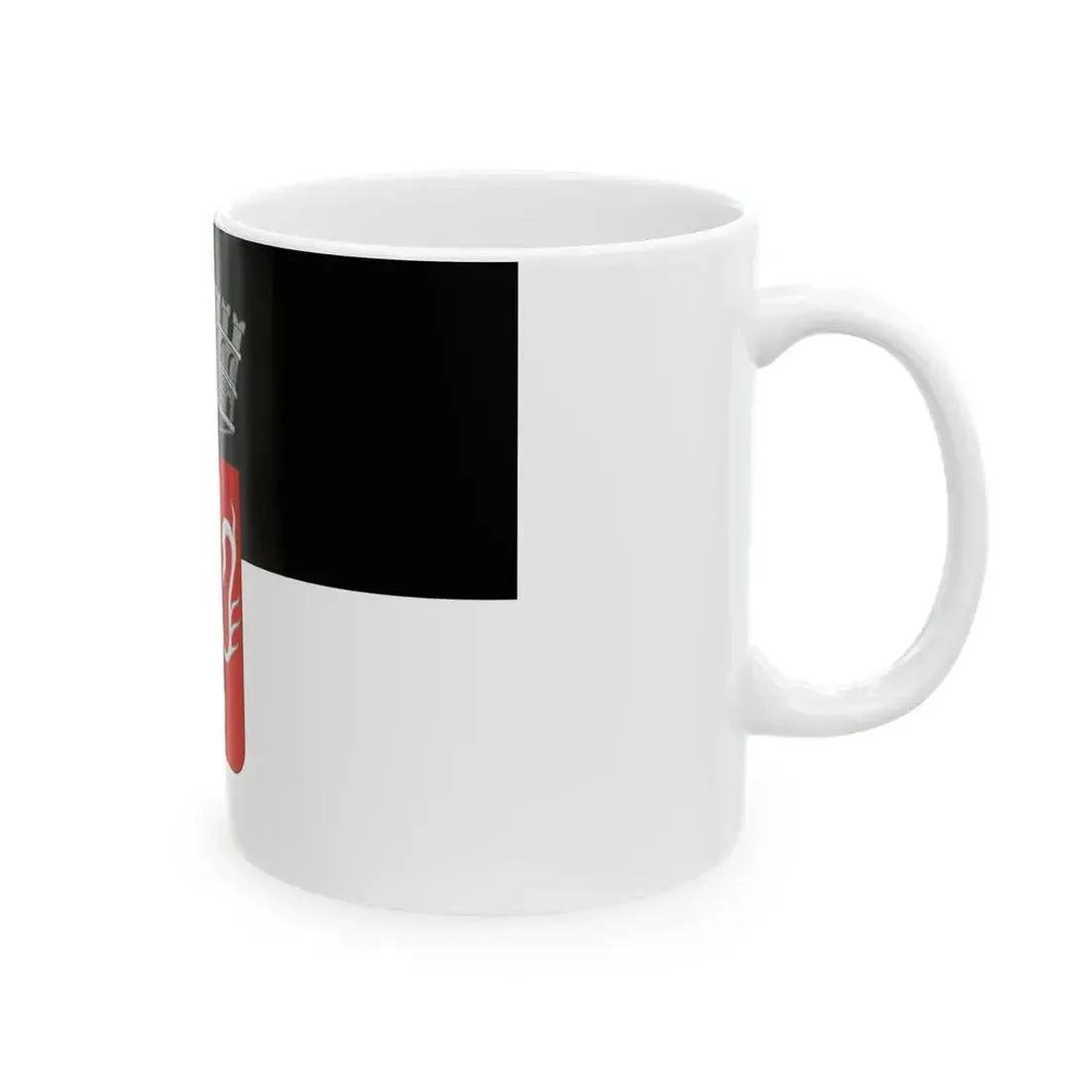 Rapolano Terme-Bandiera (Italy) White Coffee Mug - Go Mug Yourself