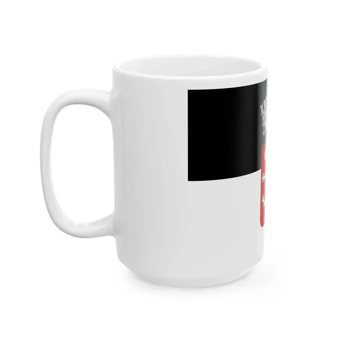 Rapolano Terme-Bandiera (Italy) White Coffee Mug - Go Mug Yourself
