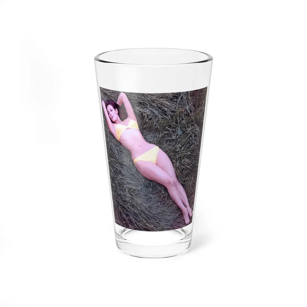 Raquel Welch #218 (Vintage Female Icon) Pint Glass 16oz 16oz - Go Mug Yourself