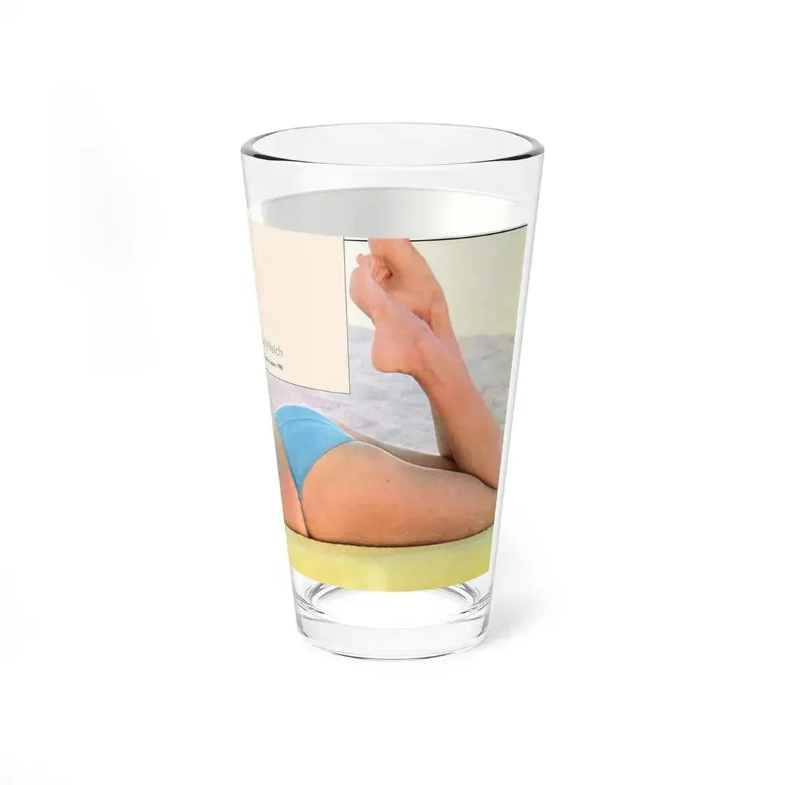 Raquel Welch #226 (Vintage Female Icon) Pint Glass 16oz - Go Mug Yourself
