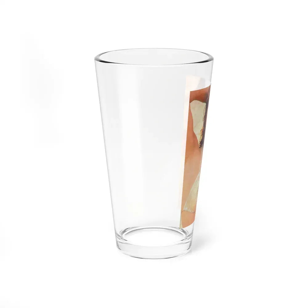 Raquel Welch #227 - See through top (Vintage Female Icon) Pint Glass 16oz - Go Mug Yourself