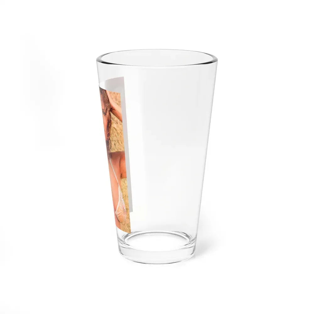 Raquel Welch #227 - See through top (Vintage Female Icon) Pint Glass 16oz - Go Mug Yourself