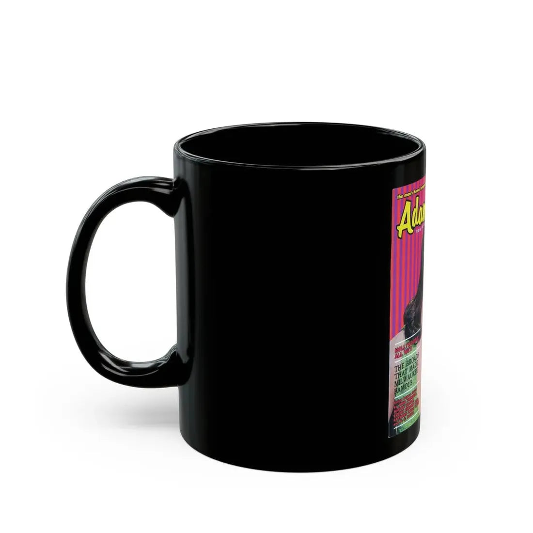 Raquel Welch #232 - Mag. Cover (Vintage Female Icon) Black Coffee Mug - Go Mug Yourself