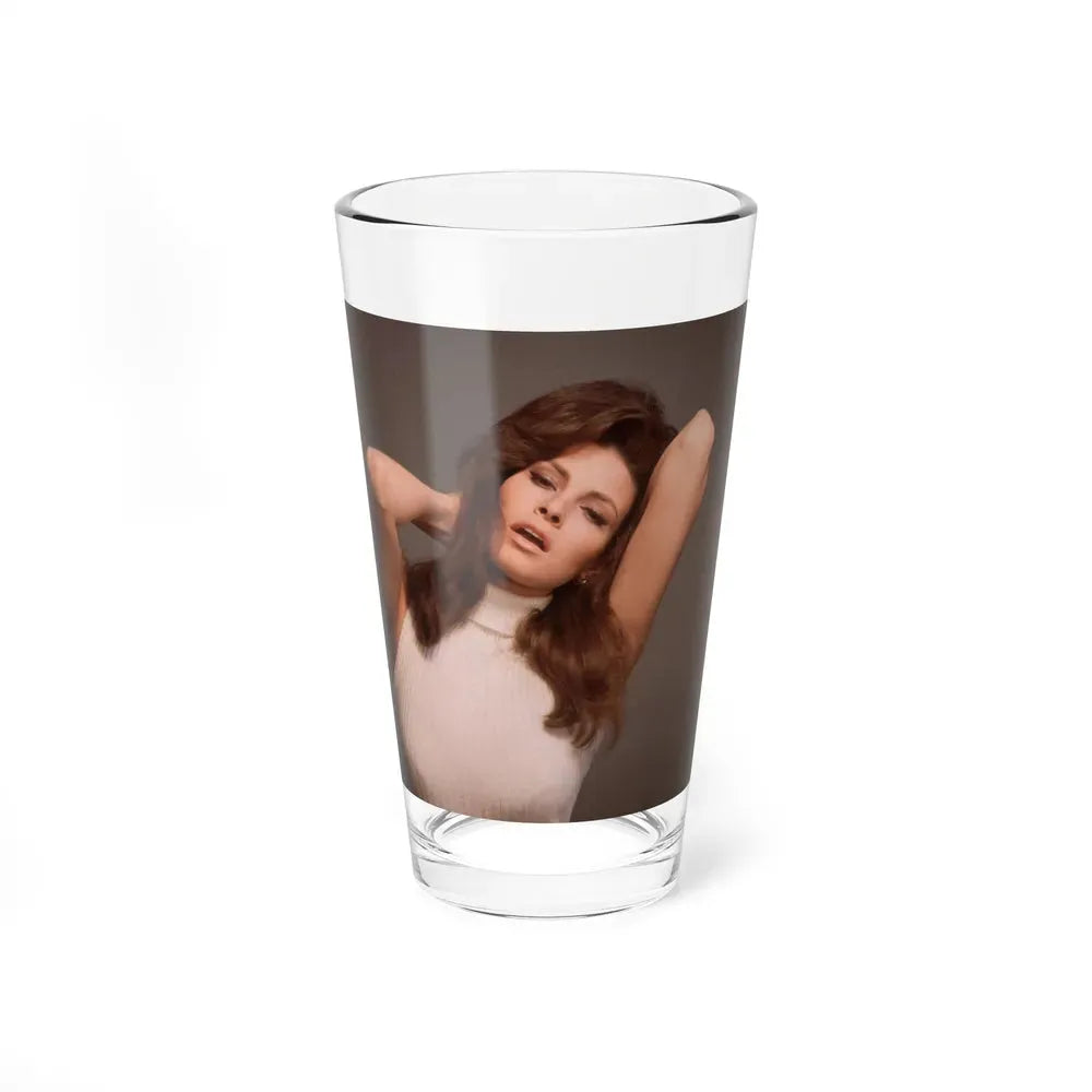 Raquel Welch #233 (Vintage Female Icon) Pint Glass 16oz 16oz - Go Mug Yourself