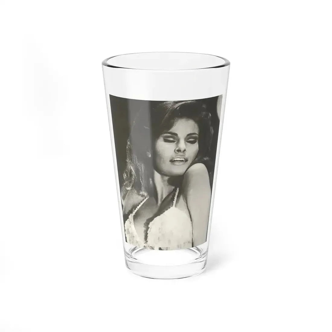 Raquel Welch #236 (Vintage Female Icon) Pint Glass 16oz 16oz - Go Mug Yourself