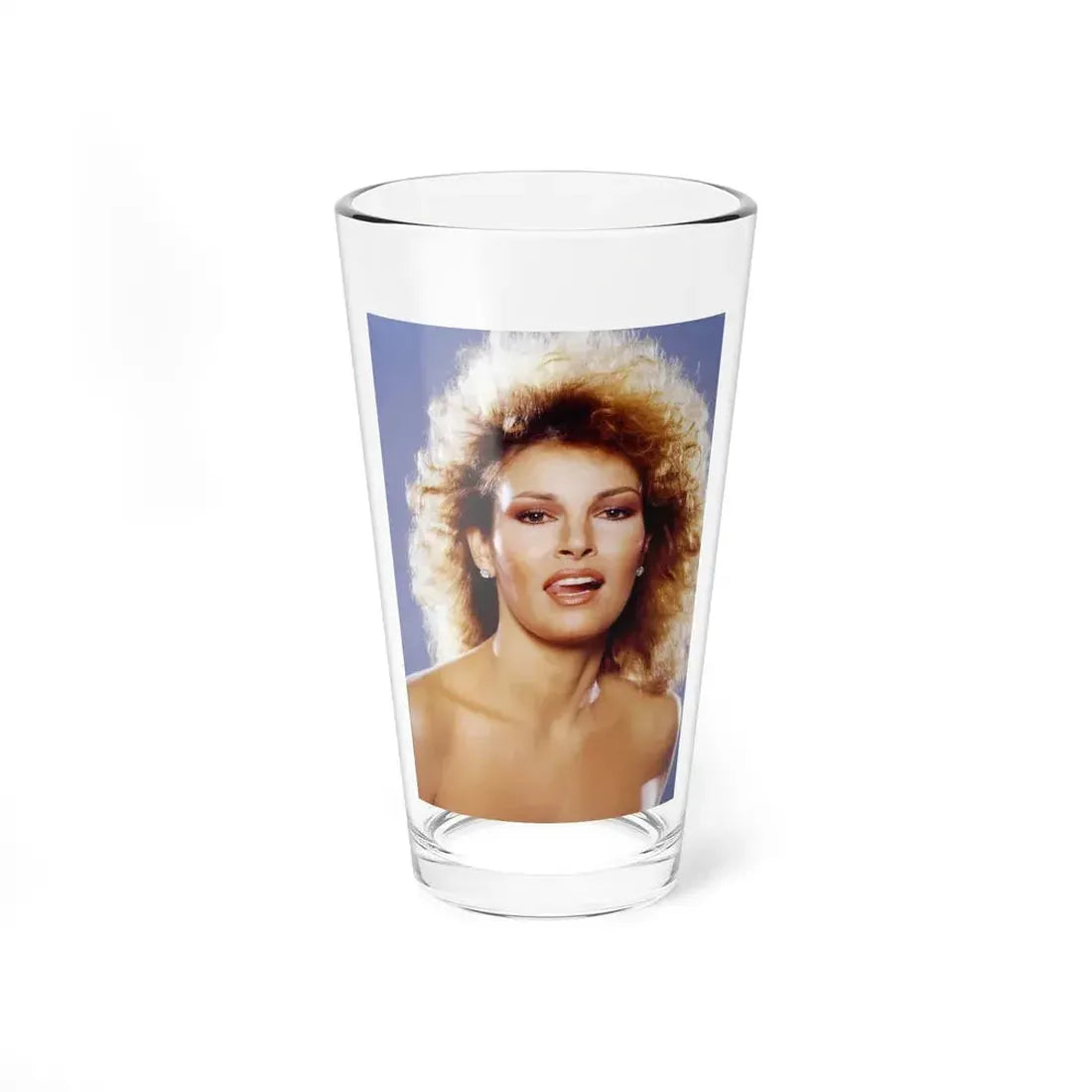 Raquel Welch #254 (Vintage Female Icon) Pint Glass 16oz 16oz - Go Mug Yourself