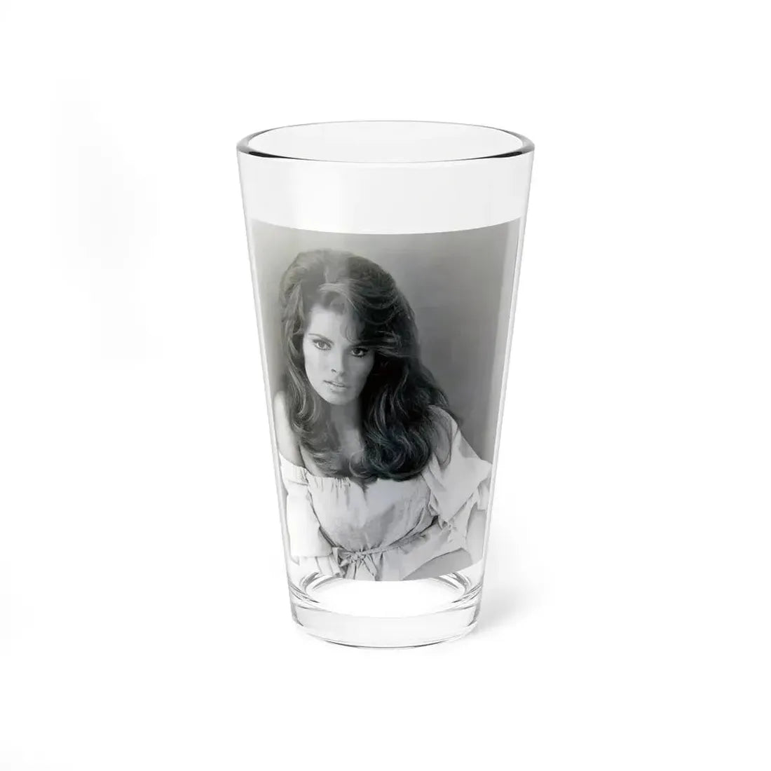 Raquel Welch #284 (Vintage Female Icon) Pint Glass 16oz 16oz - Go Mug Yourself
