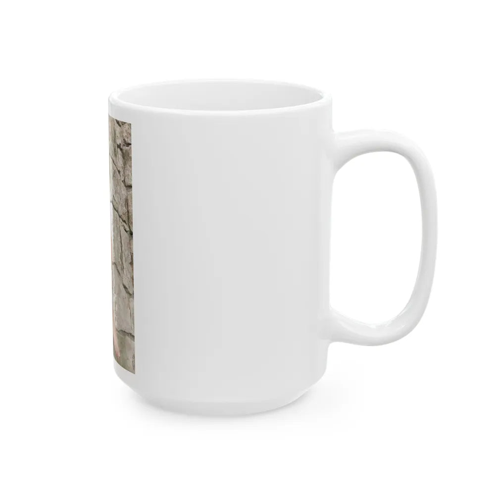 Raquel Welch #3071 (Vintage Female Icon) White Coffee Mug-Go Mug Yourself
