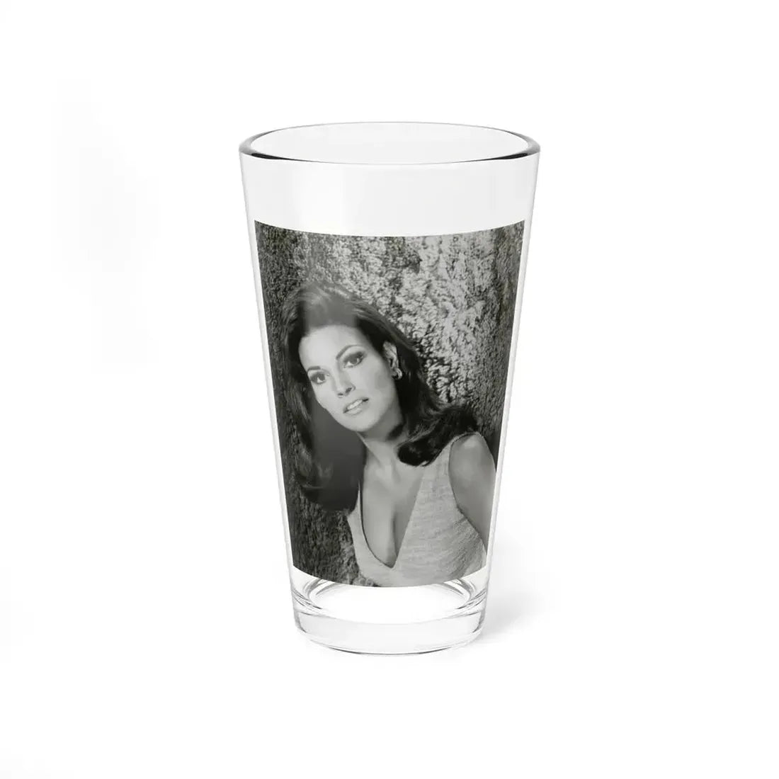 Raquel Welch #313 (Vintage Female Icon) Pint Glass 16oz 16oz - Go Mug Yourself