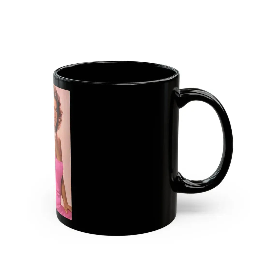 Raquel Welch #336 - Mag. Cover (Vintage Female Icon) Black Coffee Mug - Go Mug Yourself