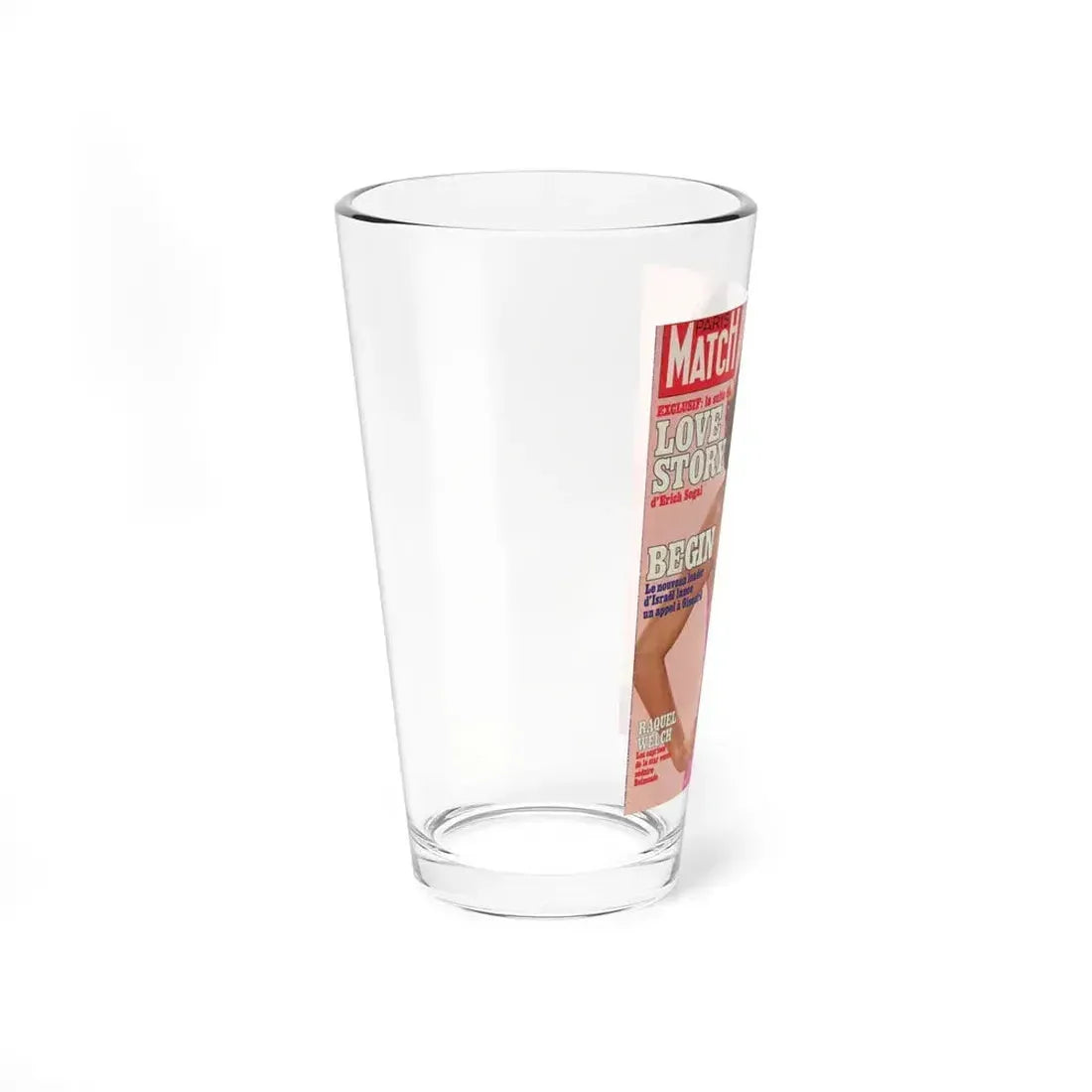 Raquel Welch #336 - Mag. Cover (Vintage Female Icon) Pint Glass 16oz - Go Mug Yourself