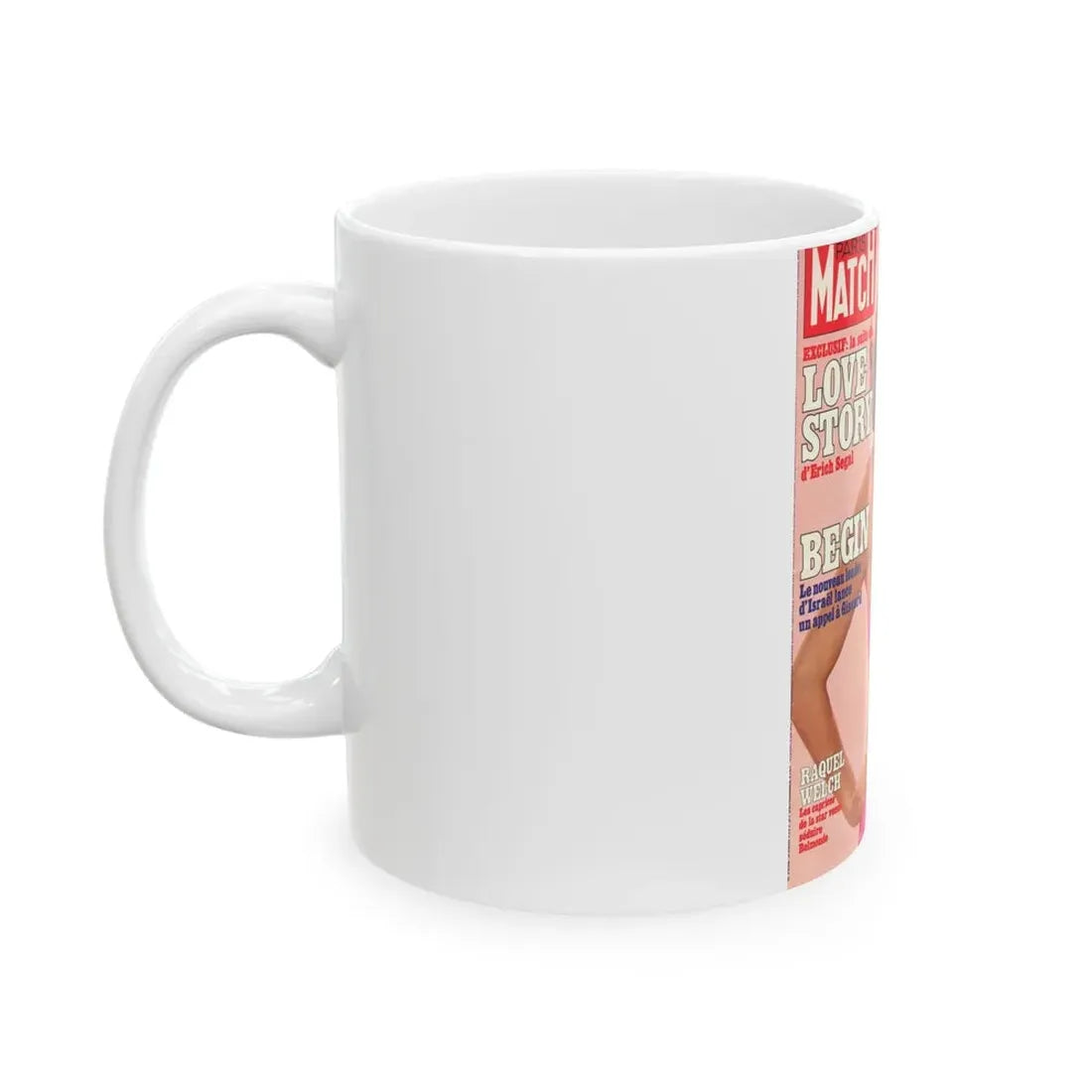 Raquel Welch #336 - Mag. Cover (Vintage Female Icon) White Coffee Mug - Go Mug Yourself