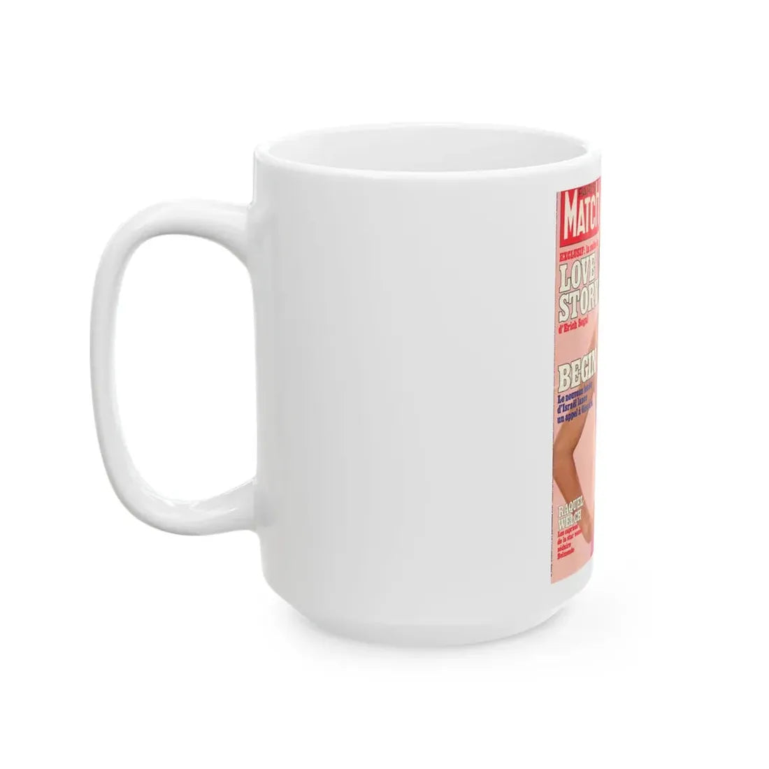 Raquel Welch #336 - Mag. Cover (Vintage Female Icon) White Coffee Mug - Go Mug Yourself