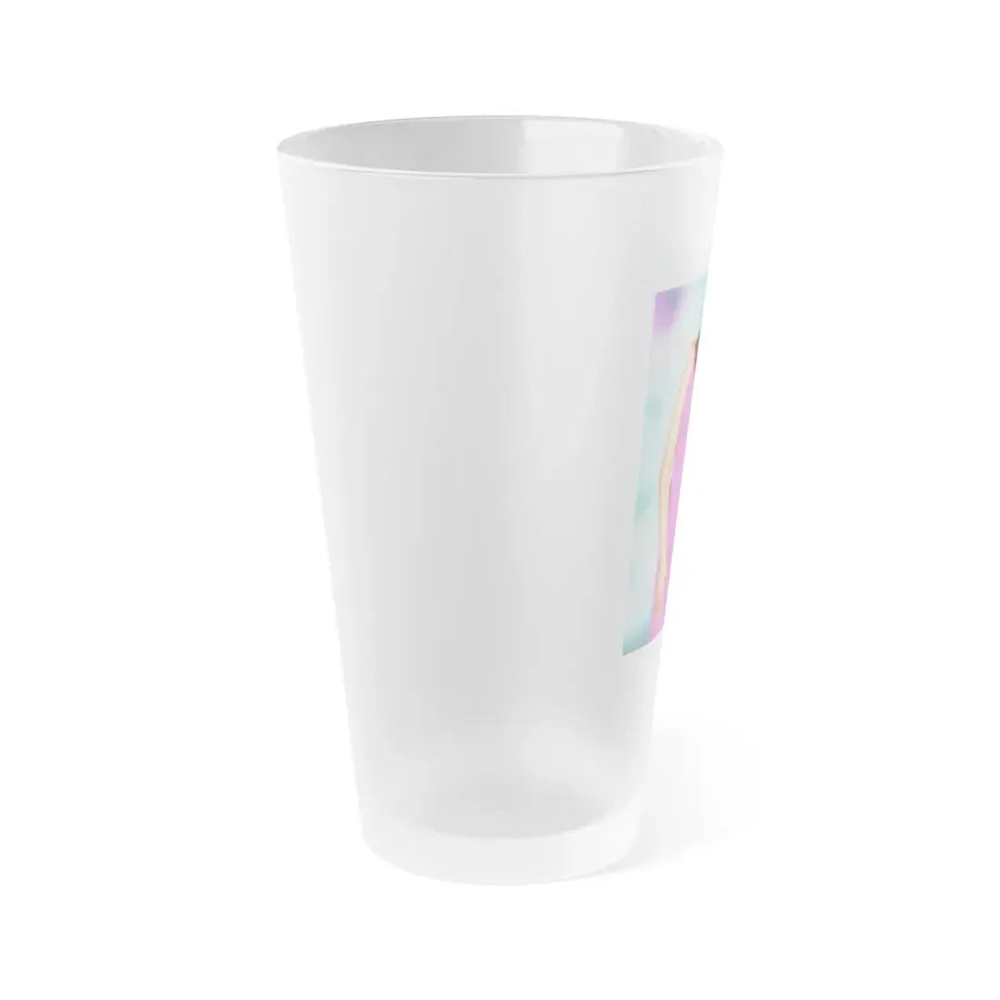 Raquel Welch #339 (Vintage Female Icon) Frosted Pint Glass 16oz - Go Mug Yourself