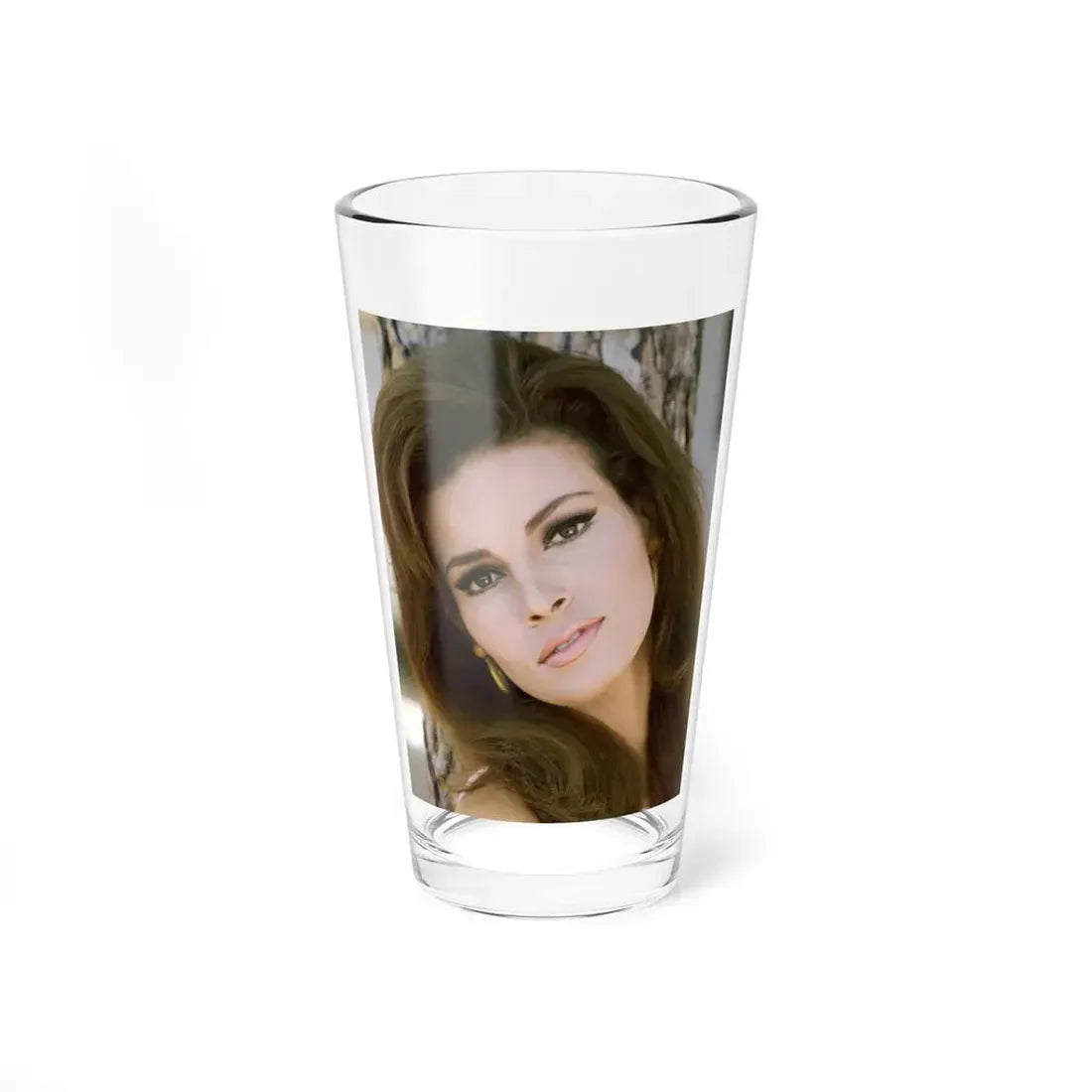 Raquel Welch #341 (Vintage Female Icon) Pint Glass 16oz 16oz - Go Mug Yourself