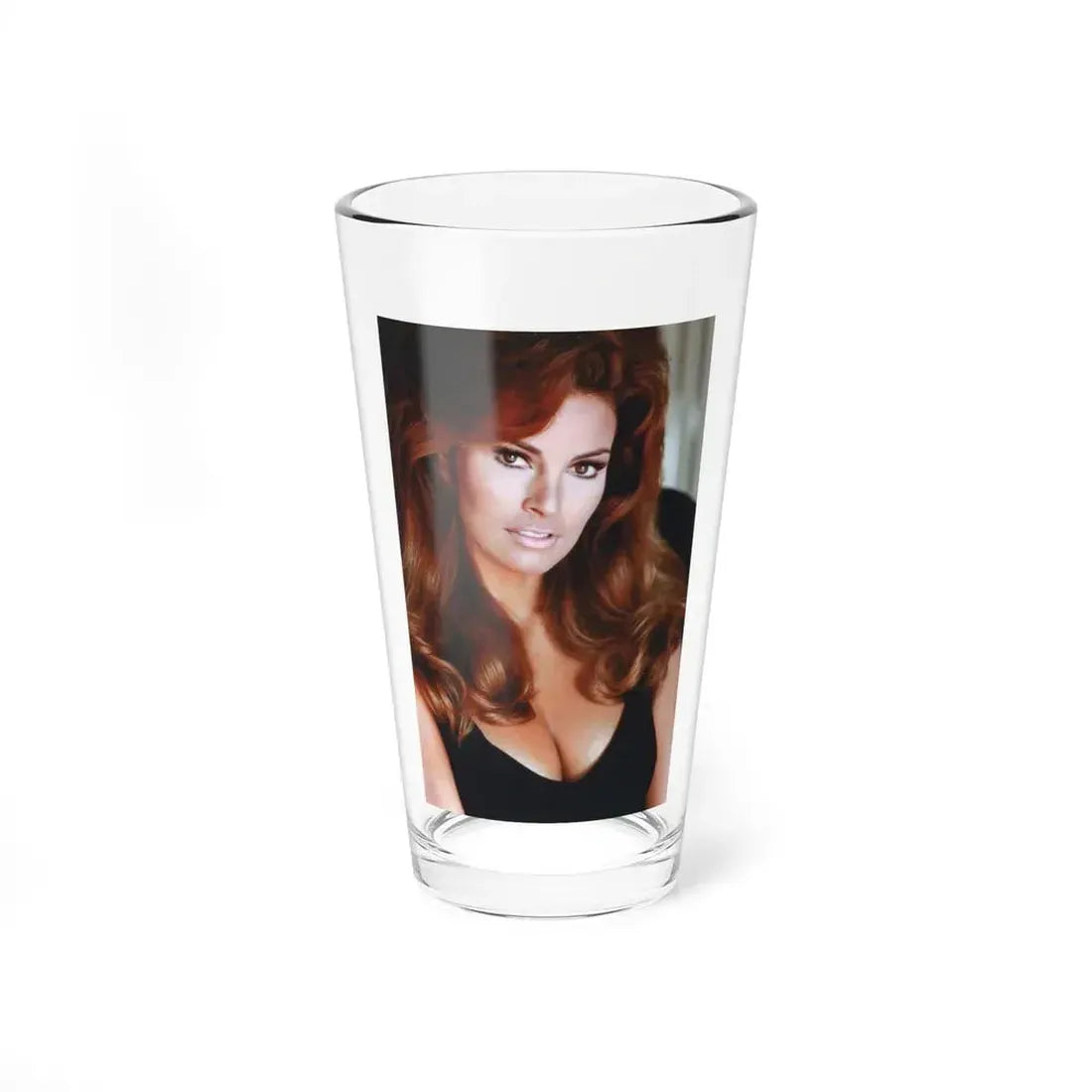 Raquel Welch #344 (Vintage Female Icon) Pint Glass 16oz 16oz - Go Mug Yourself
