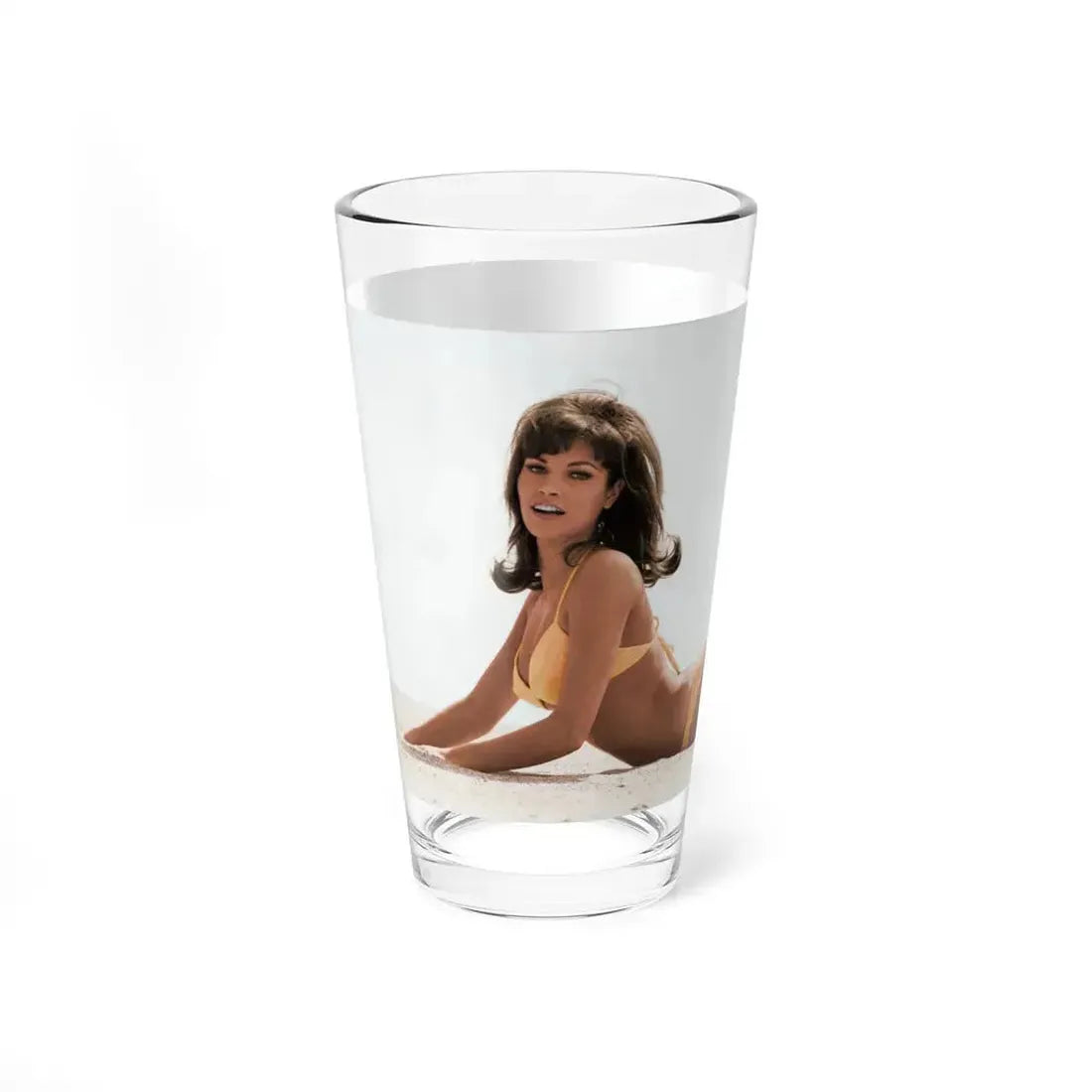 Raquel Welch #347 (Vintage Female Icon) Pint Glass 16oz - Go Mug Yourself