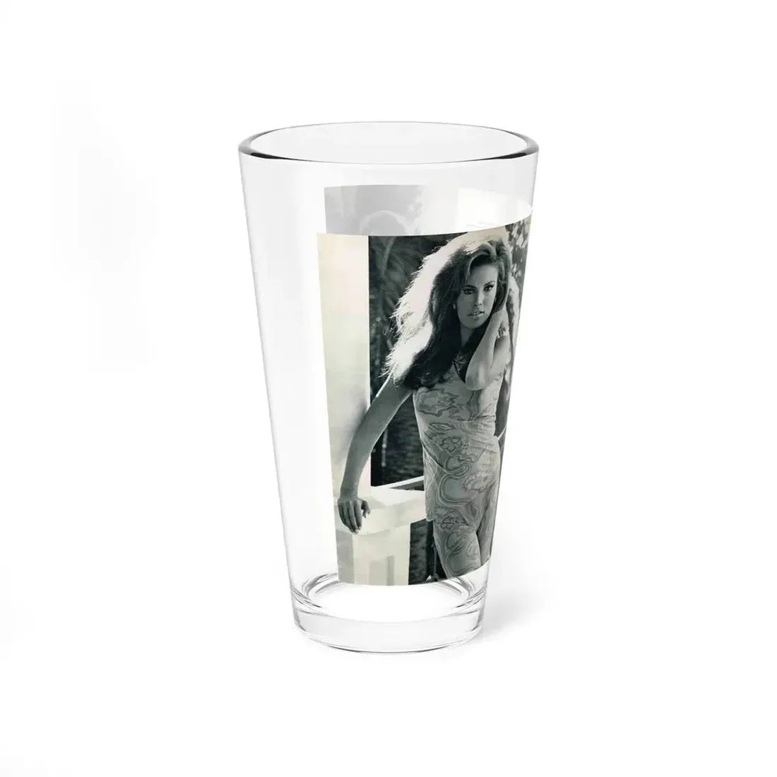 Raquel Welch #349 (Vintage Female Icon) Pint Glass 16oz - Go Mug Yourself