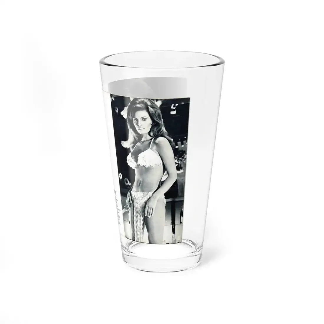 Raquel Welch #351 (Vintage Female Icon) Pint Glass 16oz - Go Mug Yourself