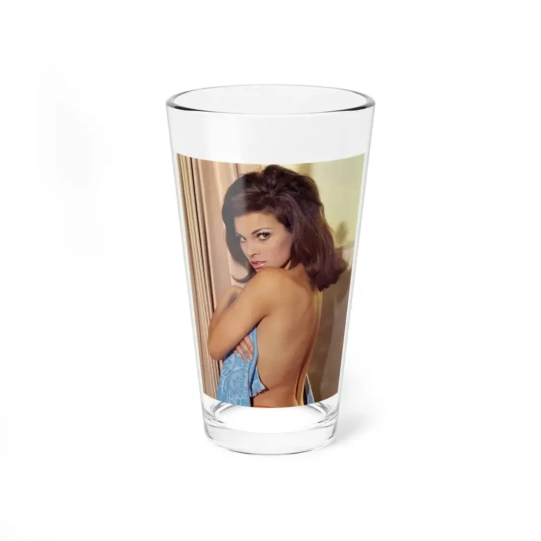 Raquel Welch #359 (Vintage Female Icon) Pint Glass 16oz 16oz - Go Mug Yourself